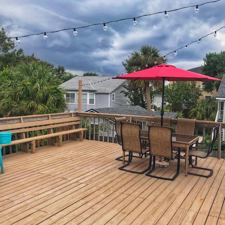 Seas The Day - 4 Blocks To The Beach, Restaurant, And Bar District - Great Deck And Outdoor Space!! Jacksonville Beach Dış mekan fotoğraf