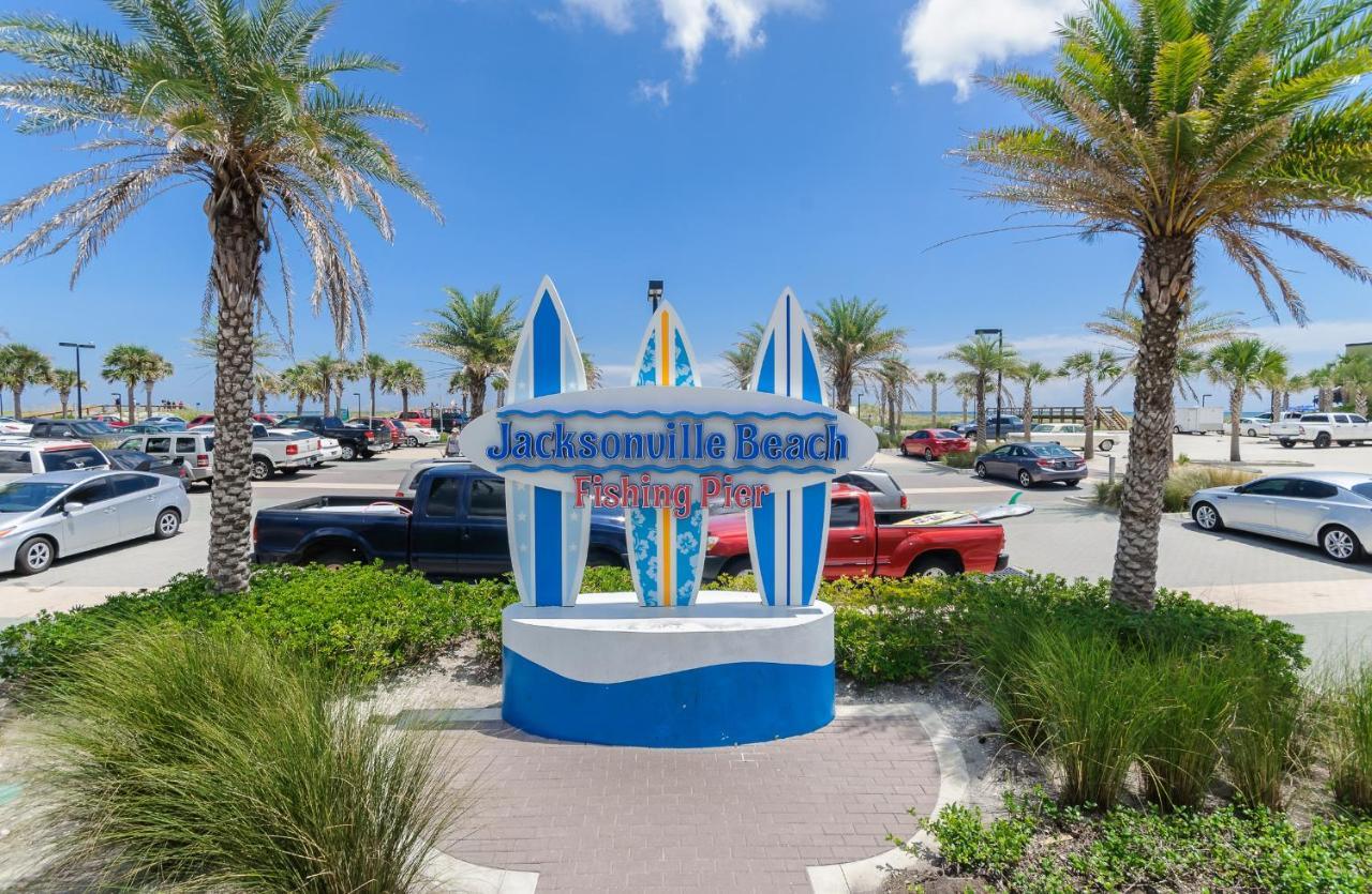 Seas The Day - 4 Blocks To The Beach, Restaurant, And Bar District - Great Deck And Outdoor Space!! Jacksonville Beach Dış mekan fotoğraf