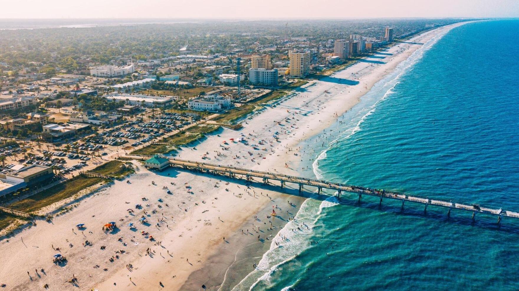 Seas The Day - 4 Blocks To The Beach, Restaurant, And Bar District - Great Deck And Outdoor Space!! Jacksonville Beach Dış mekan fotoğraf